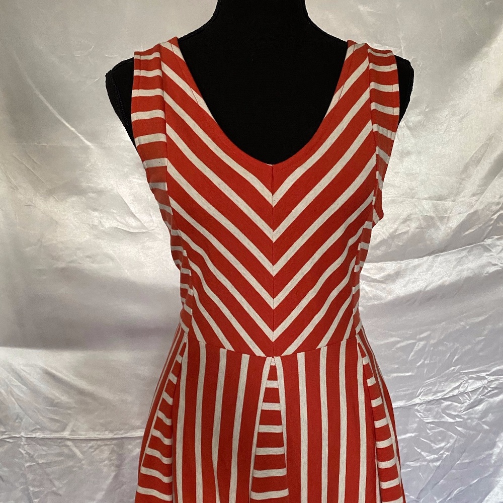 Red Anthropologie Dress